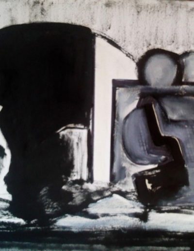 Hombres Piedra-boceto