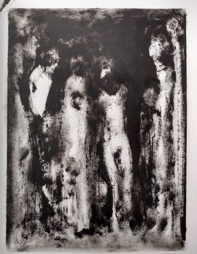 Hombres Piedra-boceto