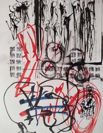 Hombres Piedra-boceto