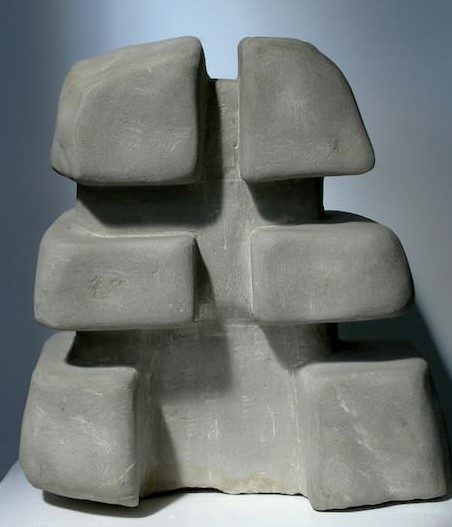 Escultura en Piedra de la serie Análisis y Forma