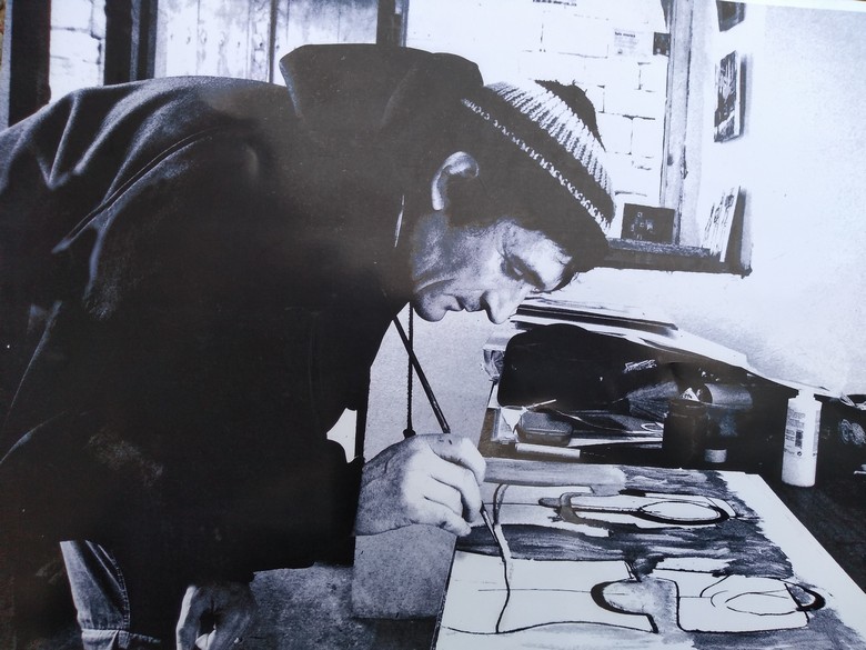 Luis Morea Guinda trabajando